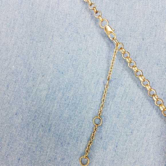 LAST CALL! Mint Gold Bauble Statement Necklace - Picture 3 of 3